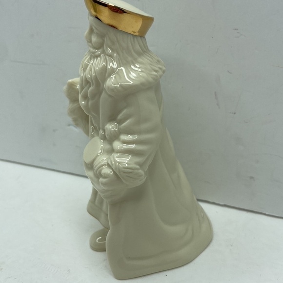 Lenox Porcelain Old World Santa Claus 24kt Gold Accent Christmas Statue Figurine - Picture 10 of 10